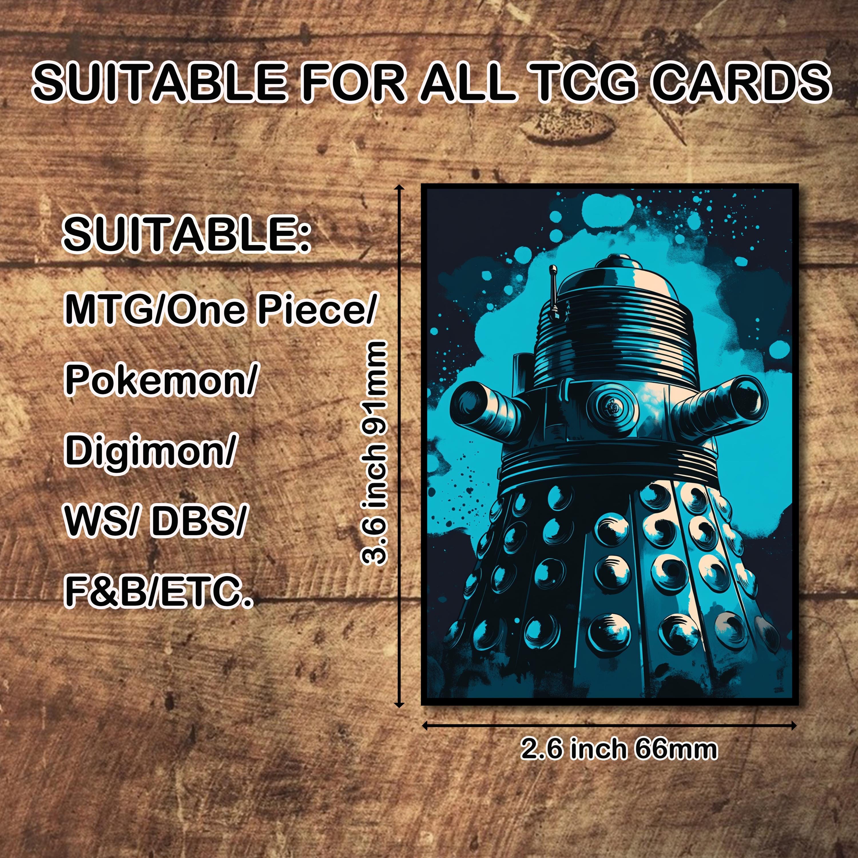 MTG Card Sleeves - Anime Dalek Theme, Standard & Japanese Size, Foil or Matte - Etsy MTG Card Sleeves - Anime Dalek Theme, Standard & Japanese Size, Foil or Matte - Etsy