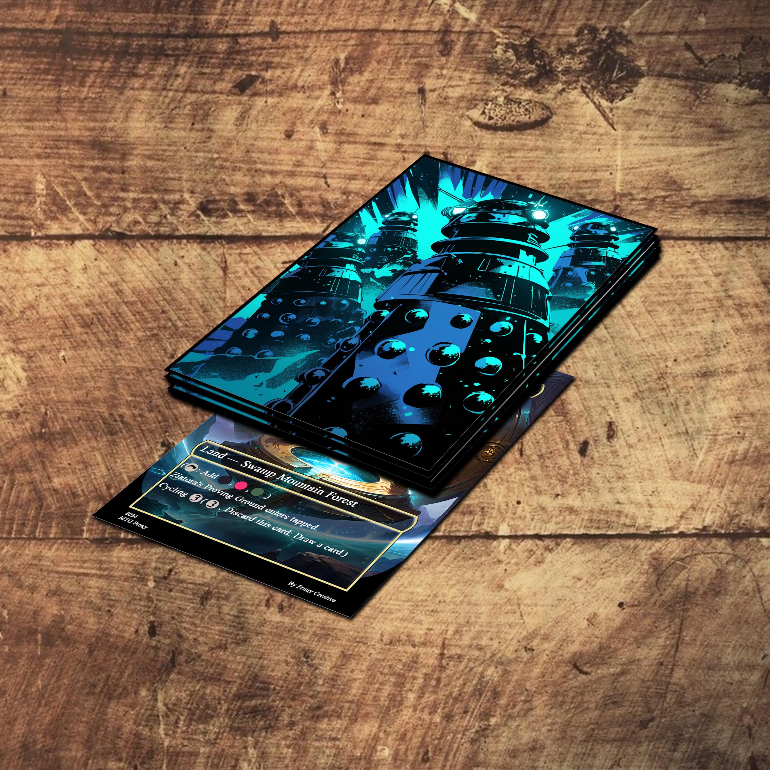 dalek card sleeves Amazon.com: 120Pack Card Sleeves for Trading Cards, Matte Card Sleeves Deck  Card Protectors, Standard Perfect Shuffling Fit for Baseball Card,Sports  Cards,Game Card, 66x91mm, Black : Toys & Games