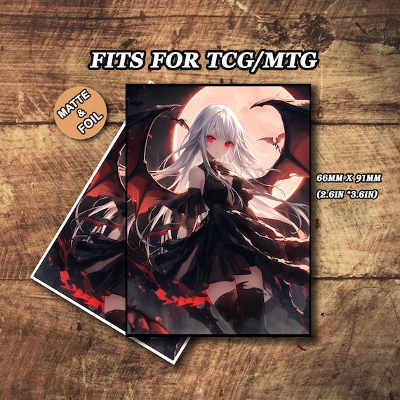 MTG Card Sleeves - Vampire Waifu Theme, Standard & Japanese Size, Foil or  Matte - Etsy Ireland