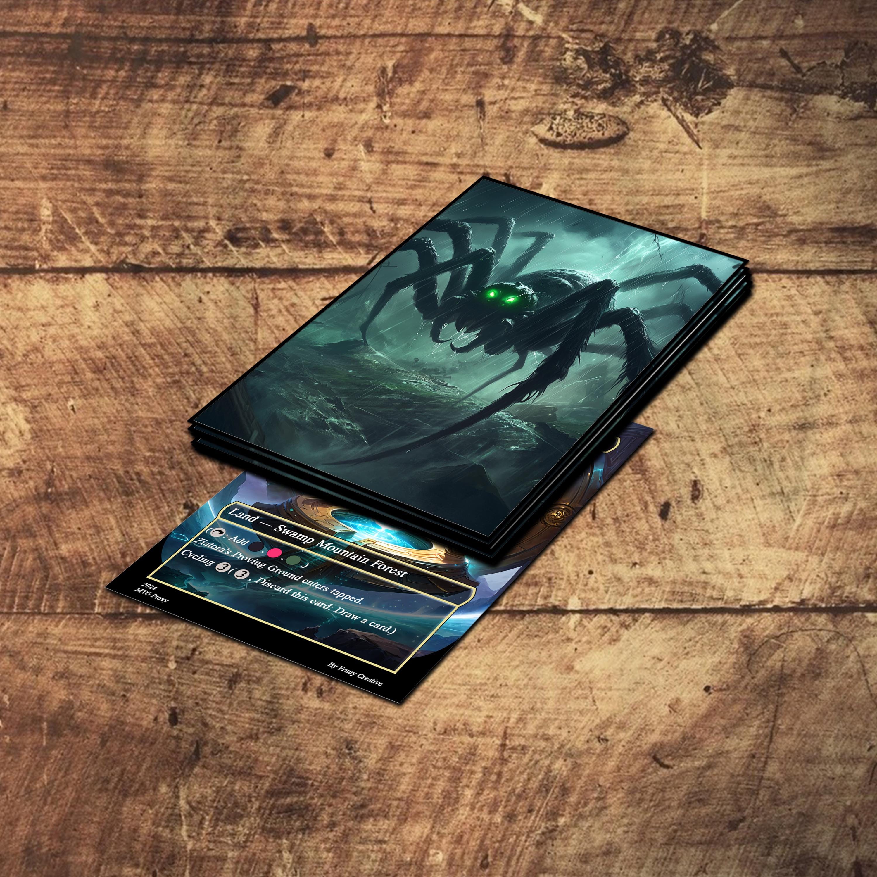 MTGスリーブ、TCGカードスリーブ、アンブラル・ウィドウテーマカード