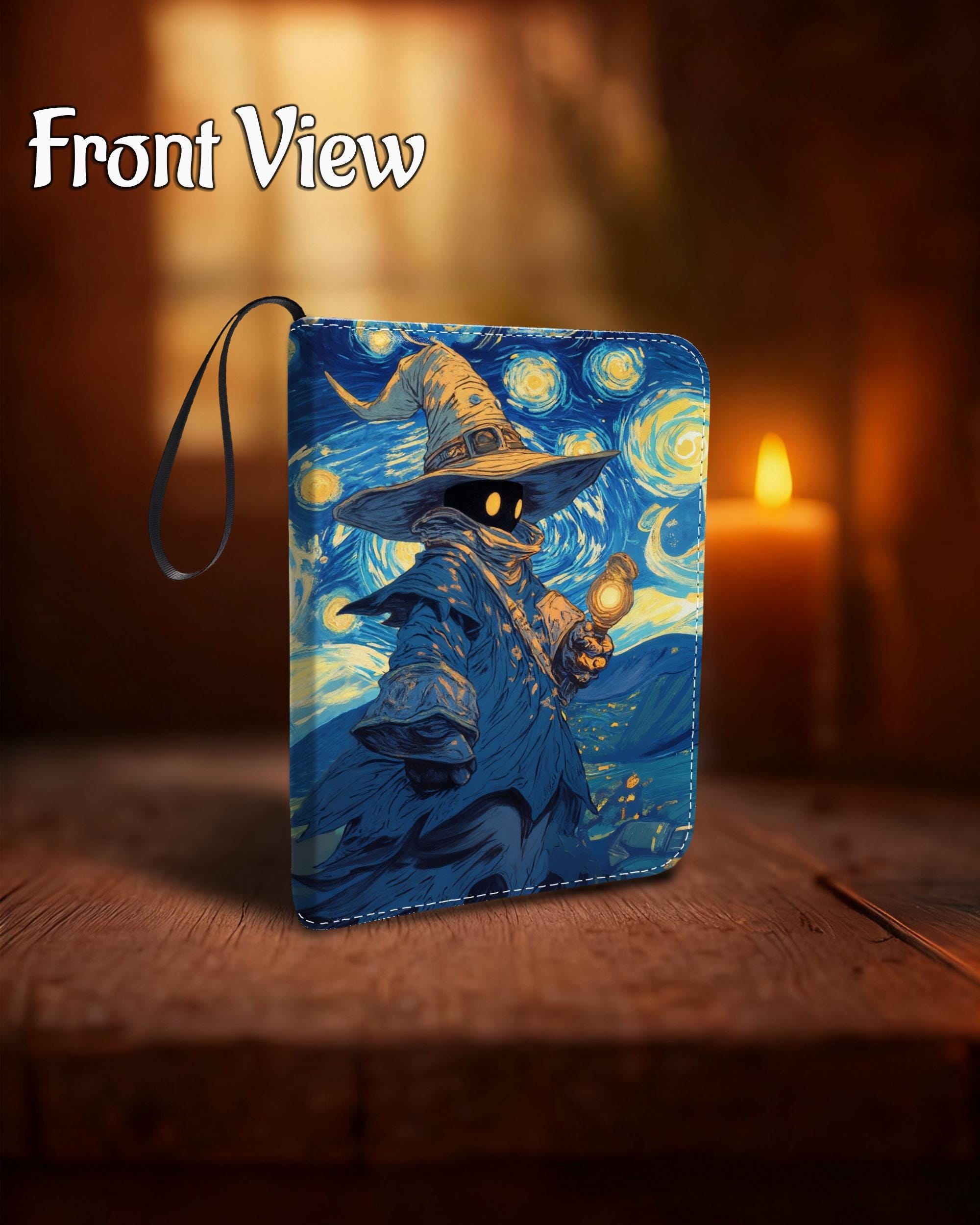 Magic: The Gathering Visions バインダー Trading Card Binder - Star Mage, 4/9 Pocket MTG Binder, PU Leather