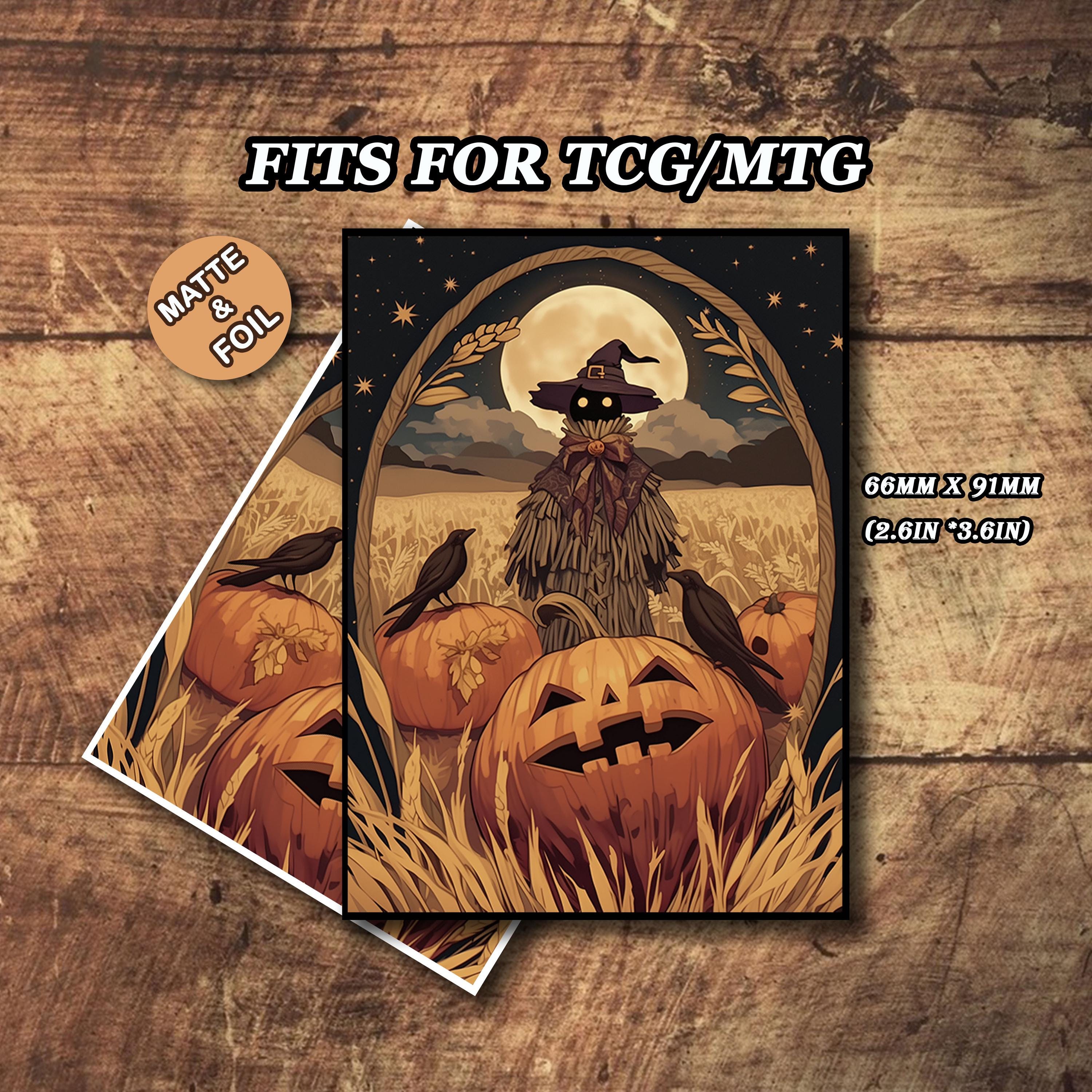 halloween card sleeves Mtg The 2024 Halloween Brushed Art sleeves unveil a gruesome coup Koyal Wholesale Kids Halloween Gift