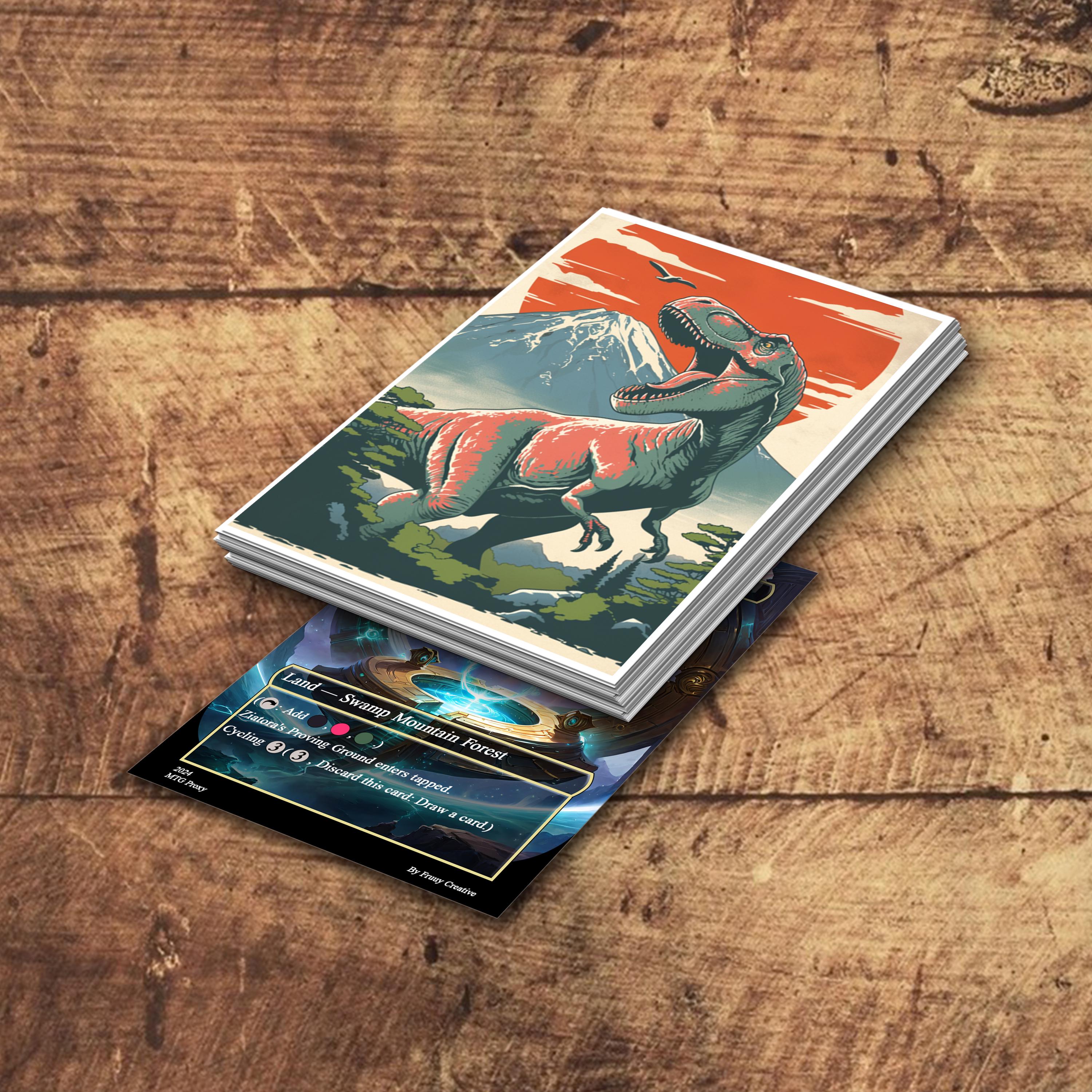 Mtg Sleeves, Roaring Dinosaur Card Sleeves, Top Quality and Detailed Art  Sleeves, Magic Card Sleeve - Etsy