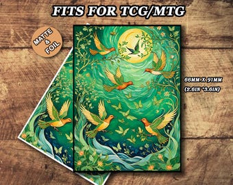 bird card sleeves Amazon.com: Ultra PRO - Foundations Liliana 105ct APEX Deck Protector™  Sleeves for Magic: The Gathering, Card Sleeves & TopLoaders for Cards -  Friendly Trading Card Game Accessories main image 0