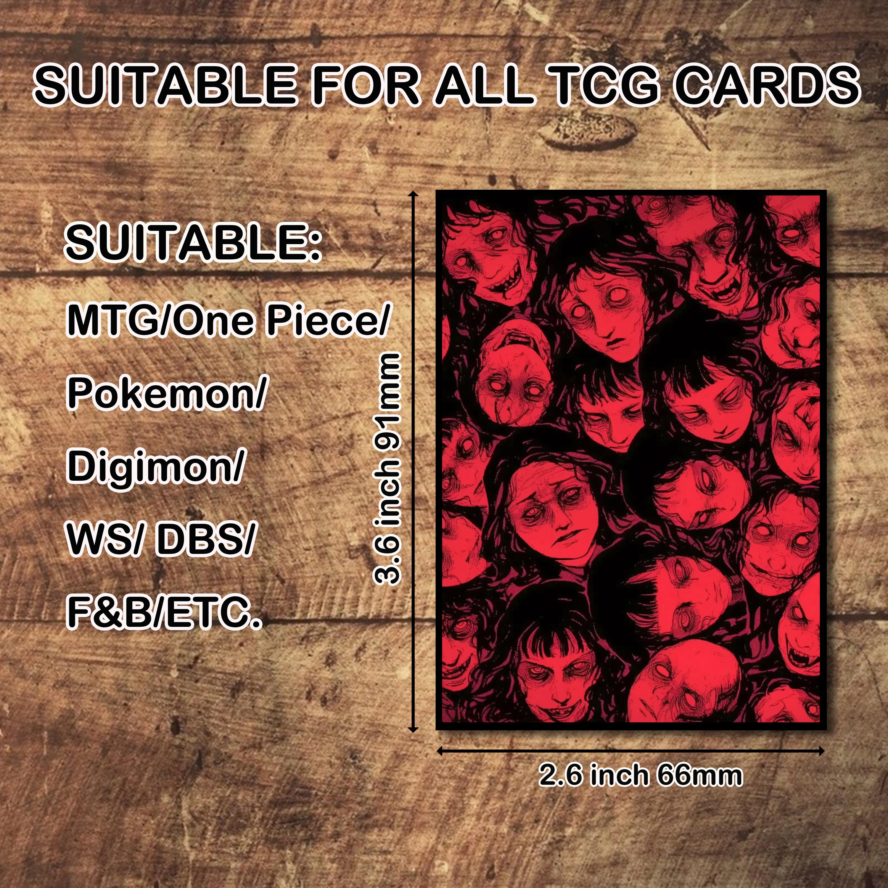 Mtg Card Sleeves, Horror Doll Theme Card Sleeve, Standard Size, Gift for  Gamers - Etsy