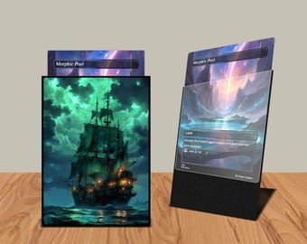 pirate card sleeves Foil Card Sleeves: A Big Ship Top Quality Sleeves, Suitable for All Tcgs High Quality