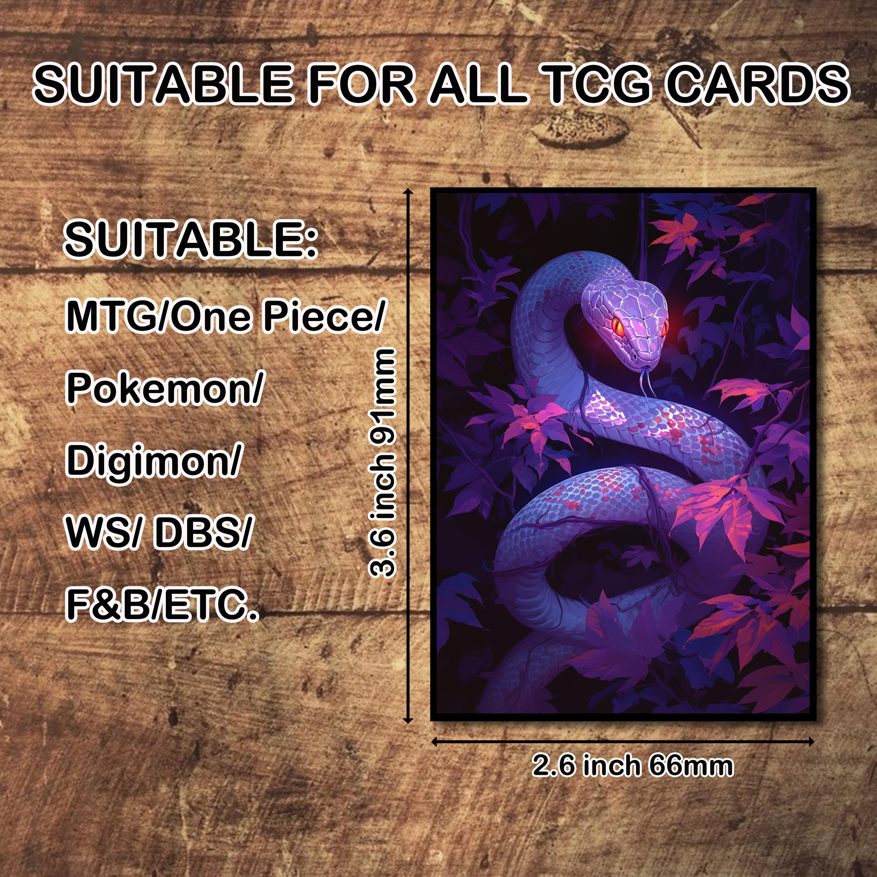 snake card sleeves Matte Dual Art Mini Sleeves 'Wood Snake 2025' main image 0