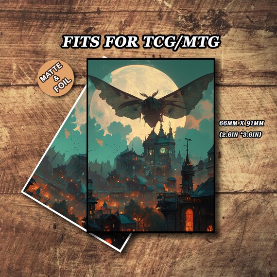 mothman card sleeves Ryker Whether you want to make sure your cards last a long time Mtg Sleeves Mothman - Etsy