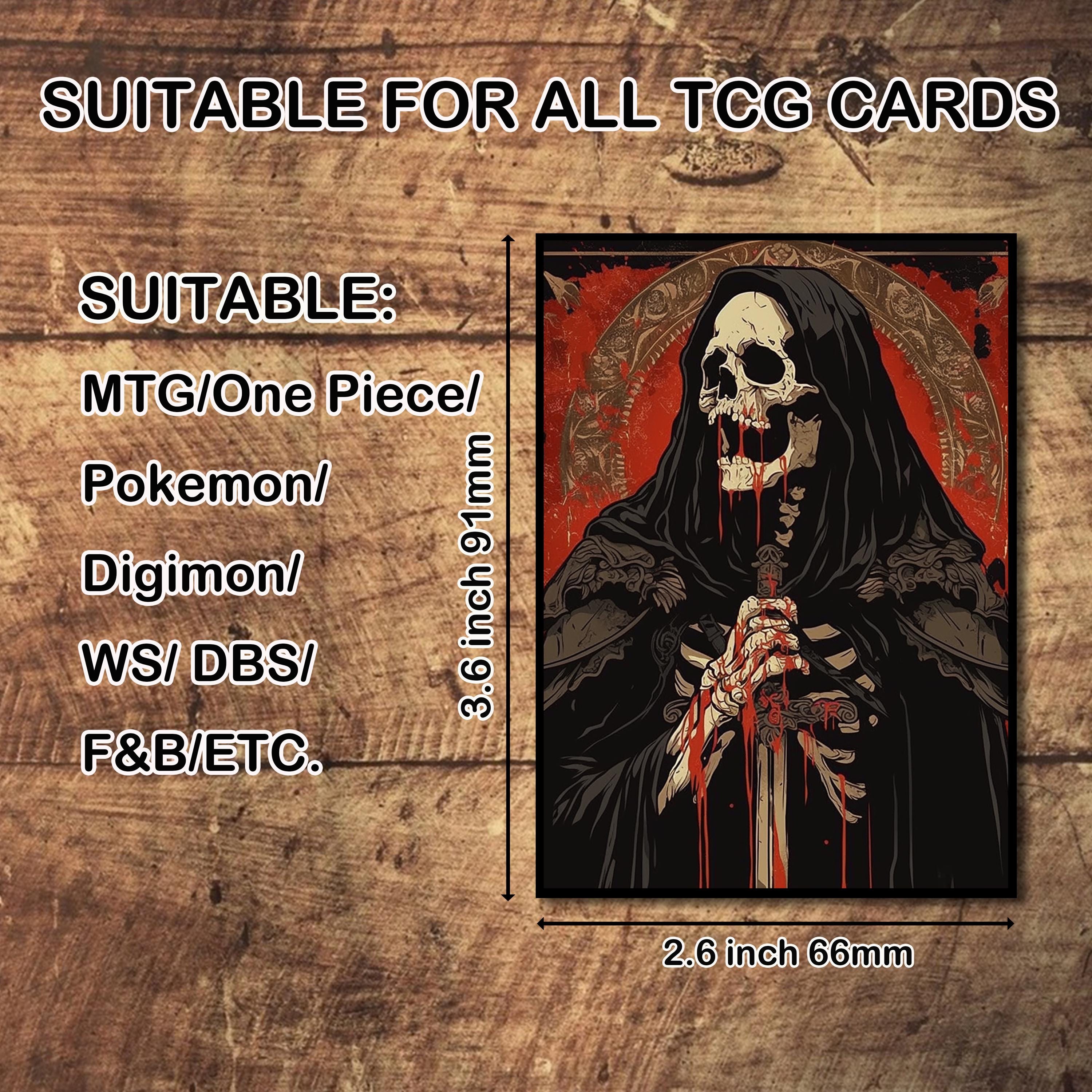 Mtg Card Sleeves, Death's Skeleton Magic Sleeves, Matte or Foil, Gamer Gift, 66x91mm - Etsy Mtg Card Sleeves, Death's Skeleton Magic Sleeves, Matte or Foil, Gamer Gift, 66x91mm - Etsy