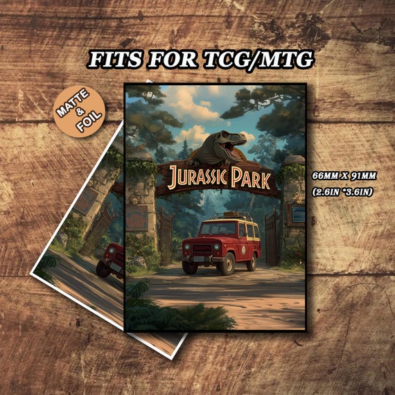 Dinosaur Mtg Sleeves, Matte Card Sleeves, Foil/holo, Gamer Gift, Standard  Size - Etsy New Zealand