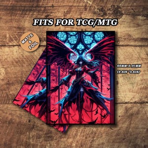 Pochettes pour cartes Mtg, Pochettes pour cartes TCG, Pochettes pour cartes Kaalia Commander, Pochettes pour cartes personnalisées, Pochettes pour cartes Magic, Cadeaux pour gamers