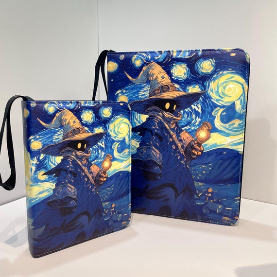 mtg final fantasy binders Ultra PRO - x Universes Beyond Cloud/Sephiroth 12-Pocket PRO- Binder for Magic: The Gathering friction material and side Trading Card Binder - Star