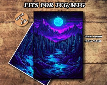 Fundas para cartas MTG (mate o metalizadas), tamaño estándar.