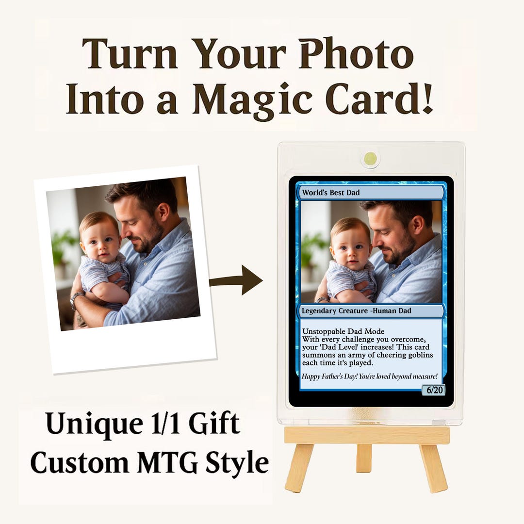Custom Magic Cards - Personalized MTG Cards, Print on Demand - Etsy