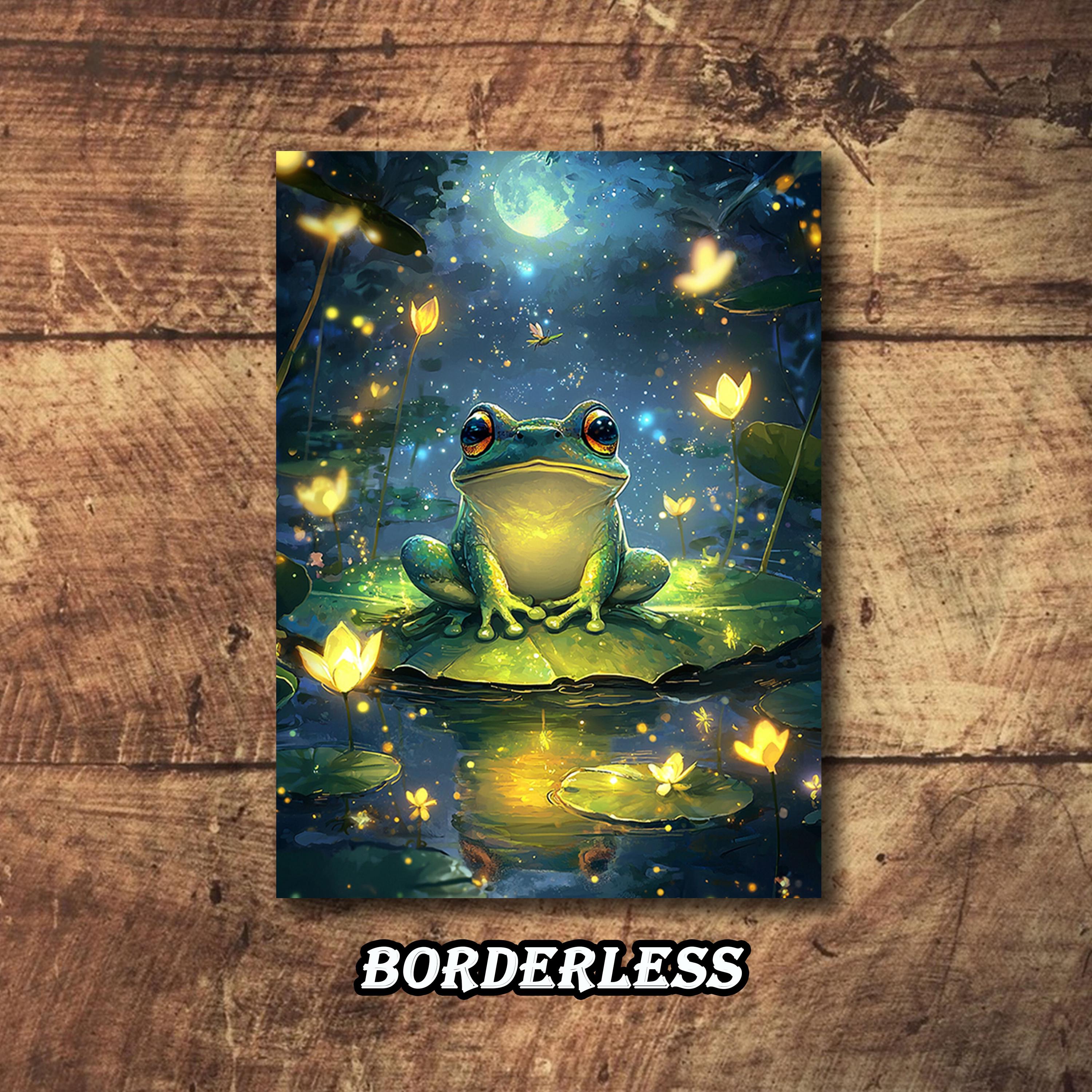 MTG Card Sleeves - Frog Emissary Theme, Standard & Japanese Size