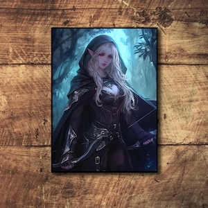 MTG カード スリーブ、TCG カード スリーブ、女性戦士テーマ カード スリーブ、カスタム カード スリーブ、マジック スリーブ、ゲーマー向けギフト