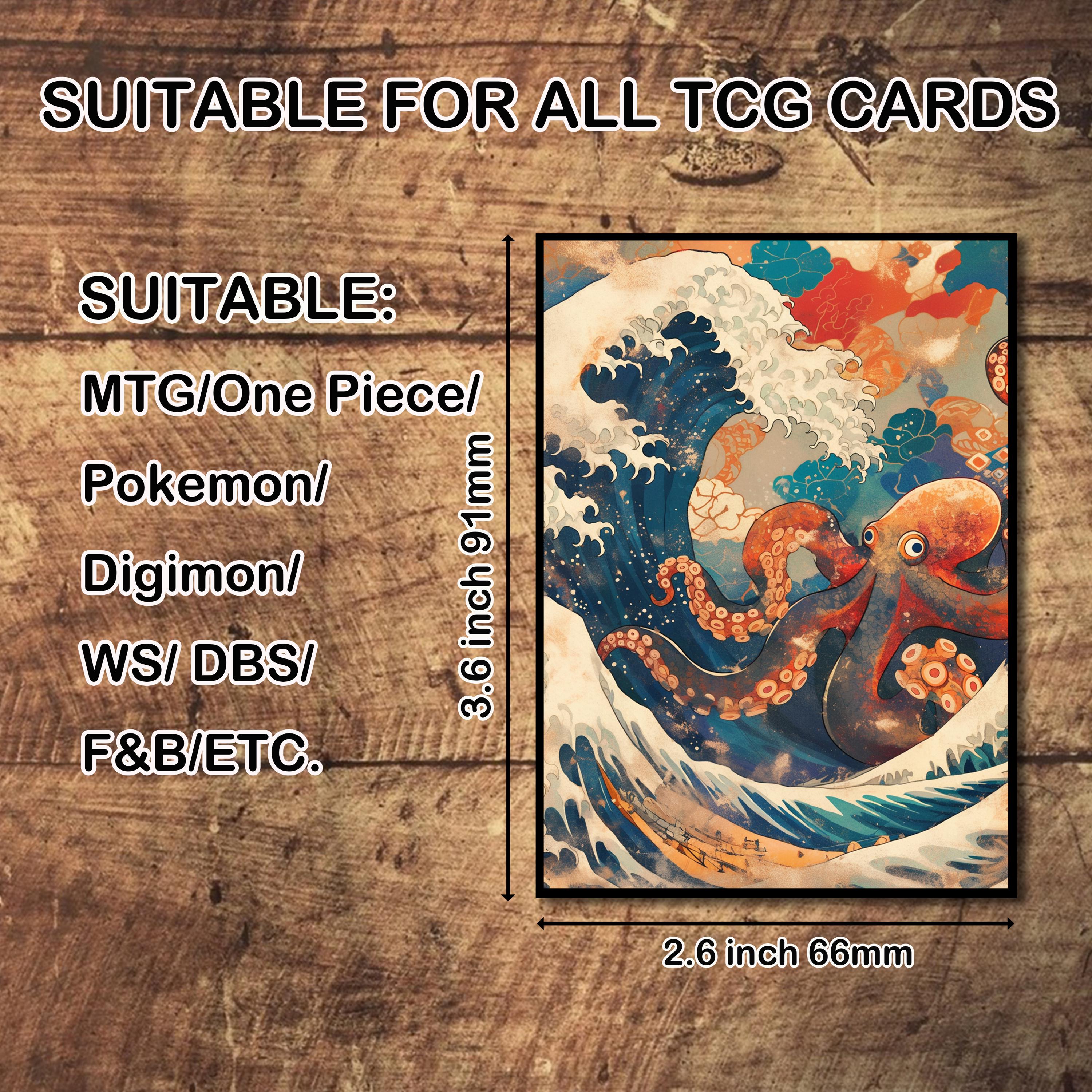 Mtg Card Sleeves, Undersea Secrets TCG Sleeves, Matte or Foil