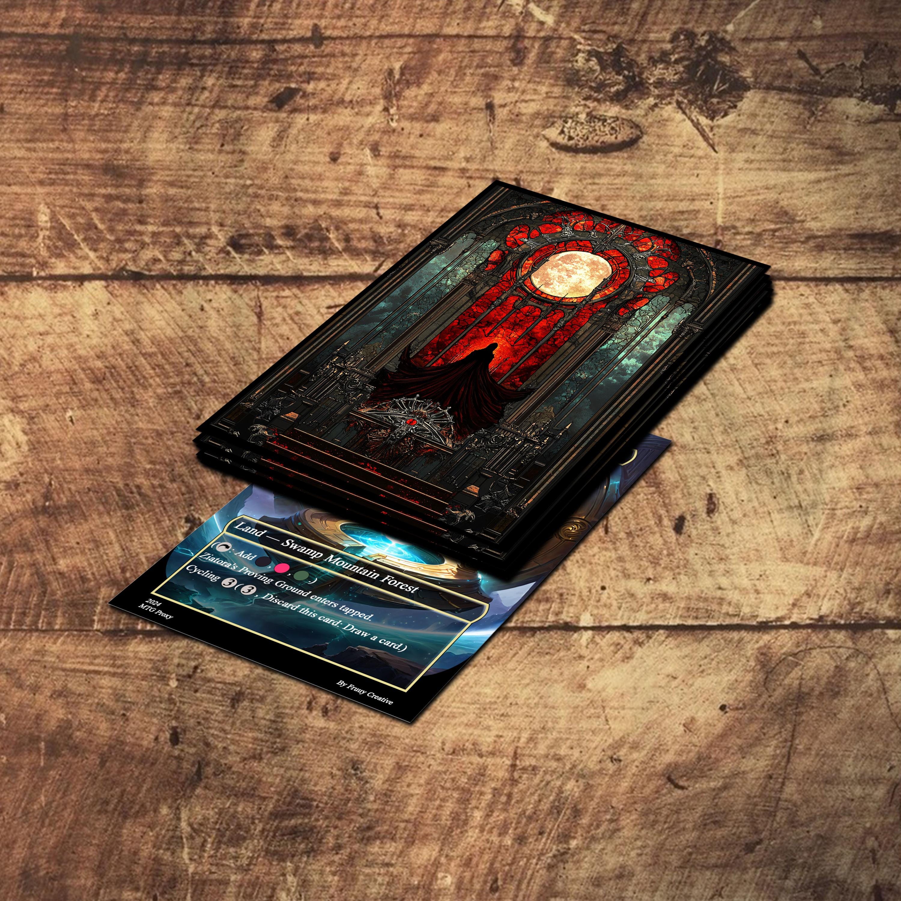 Mtg Card Sleeves, Vampire Card Sleeve, Matte/foil Option, Gifts for Gamers,  Standard Size - Etsy