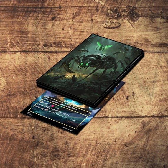 golgari card sleeves Mtg Sleeves Matte, Golgari Insects Card Sleeves, Matte or Foil, Gift for  Gamer, 66x91mm