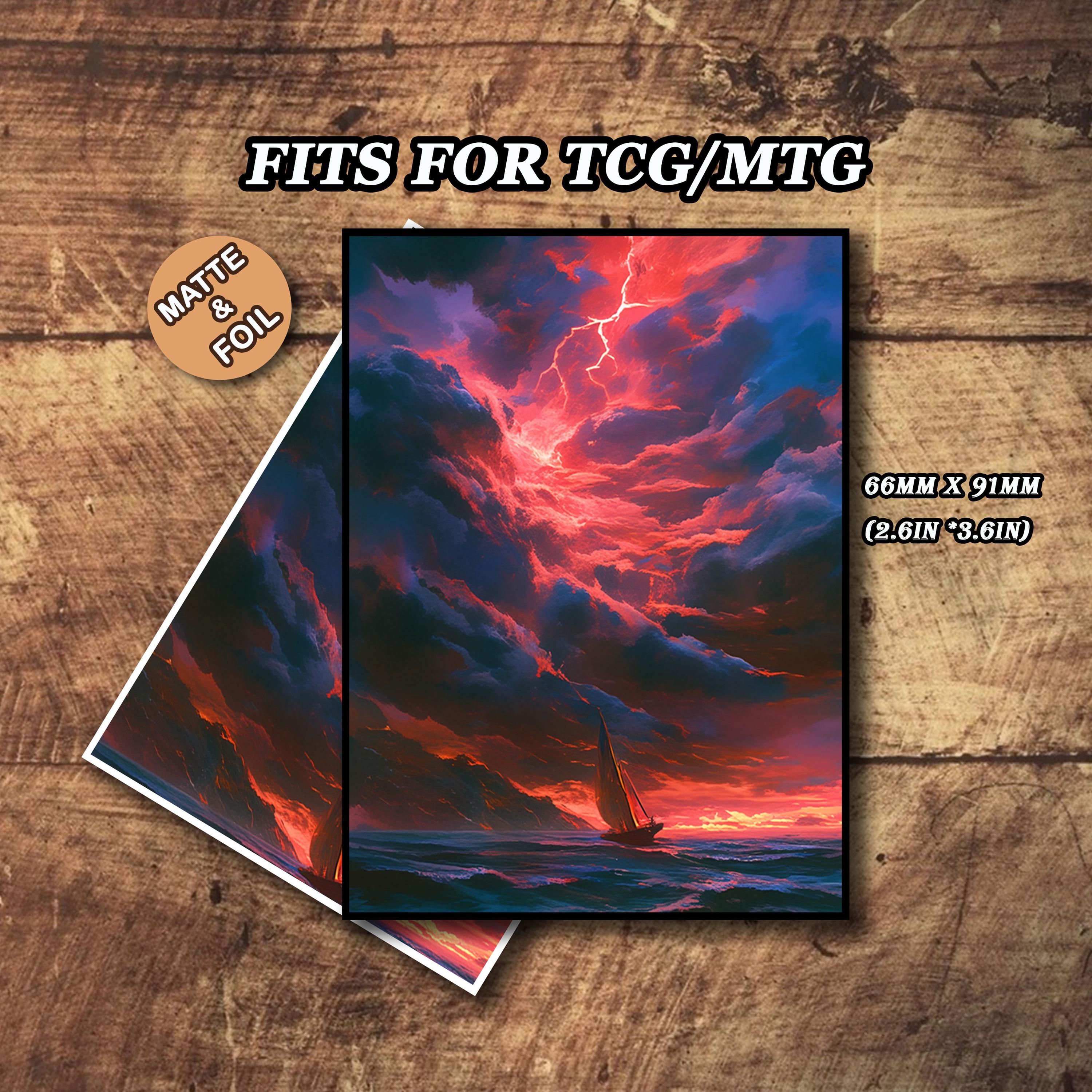 waifu card sleeves mtg Waifu Card Sleeves, Anime Twin Demon TCG Sleeves, Border Options, Standard  Size, Matte/ Foil