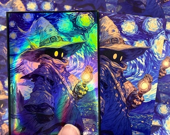 Mtg Card Sleeves, Star Mage Magic Sleeves, TCG, Matte or Foil, Gifts for Gamers