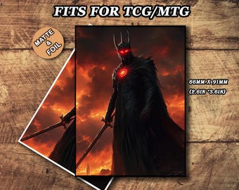 Eye of Sauron Card Sleeves: Matte Lord of the Rings TCG - 40/60/100 Pack -  Etsy Australia