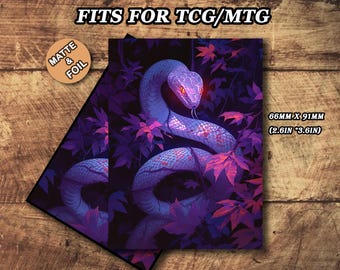 snake card sleeves Amazon.com: Dragon Shield: Wood Snake 2025-60CT Japanese Matte Dual Art Card  Sleeves main image 0
