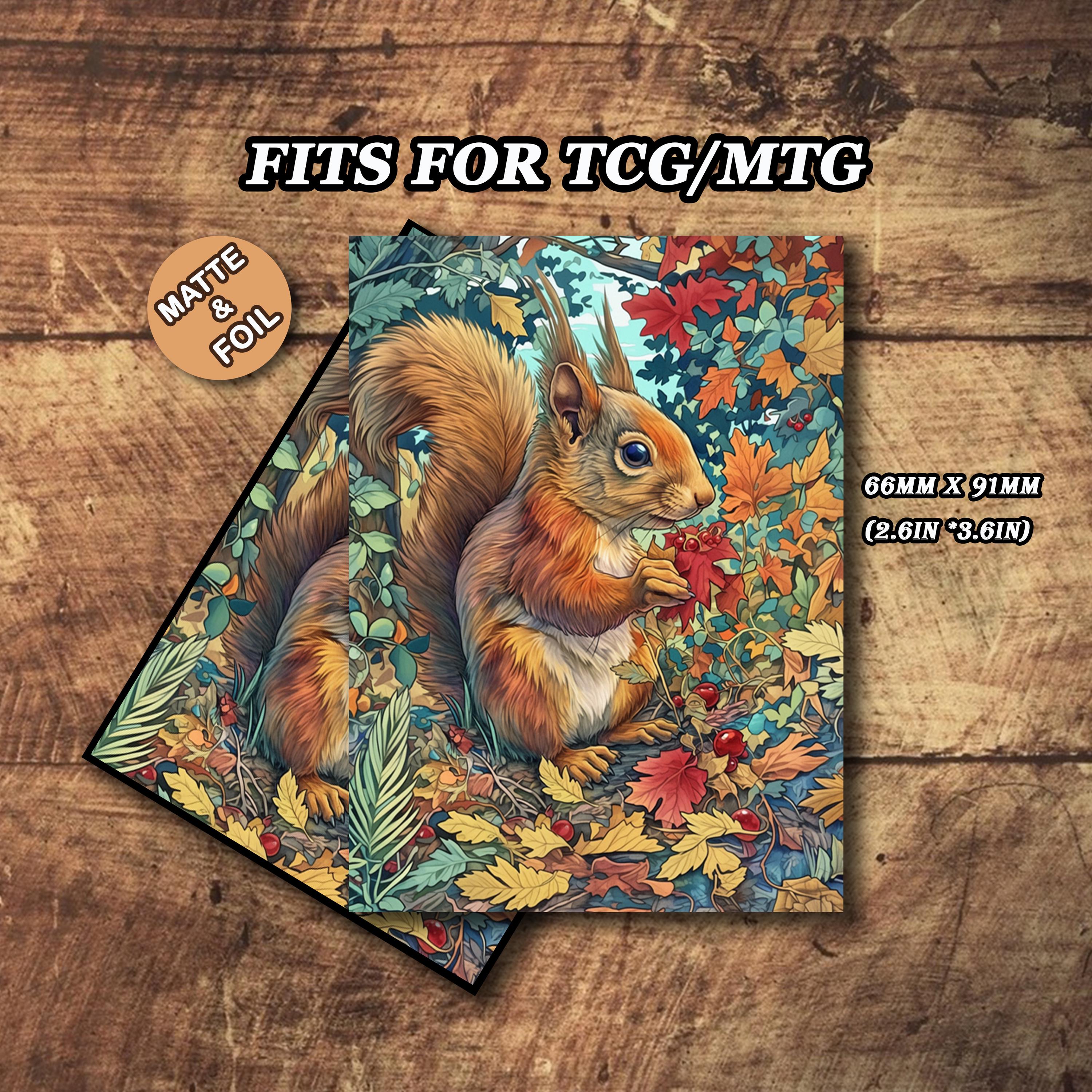 command of nature card sleeves Commander Masters Omnath, Locus of Mana Standard Deck Protector Sleeves  (100ct) for Magic: The Gathering main image 1