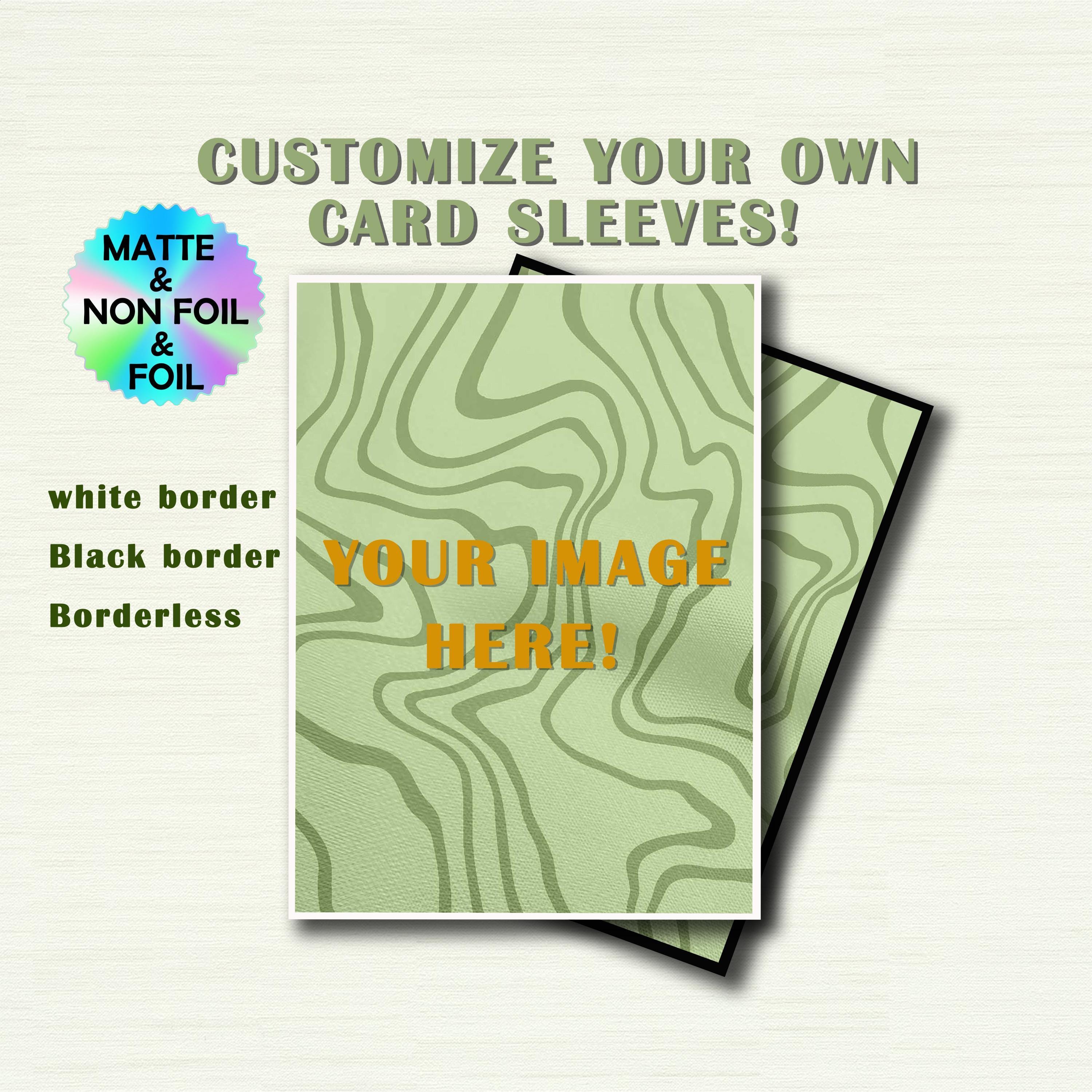 Custom Card Sleeves, Custom MTG Sleeves: Have Your Design Printed on Durable and High-Definition Sleeves, Foil Option