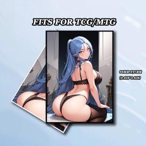 Fundas para cartas Mtg, fundas para cartas de waifu sexy, fundas con arte detallado y de alta calidad, fundas para cartas mágicas