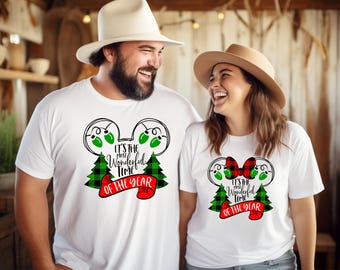 Custom Disney Couple Shirt, Disney Gift Shirt, Mickey Minnie Shirt, Disneyworld Shirt, Disney Vacation Shirt, Disney Family Matching Shirt