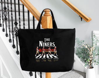 San Francisco 49ers Tote Bag, The Niners Vintage 90s Bag, San Francisco Football Vintage Bag, San Francisco Niners Tote, San Francisco Gift