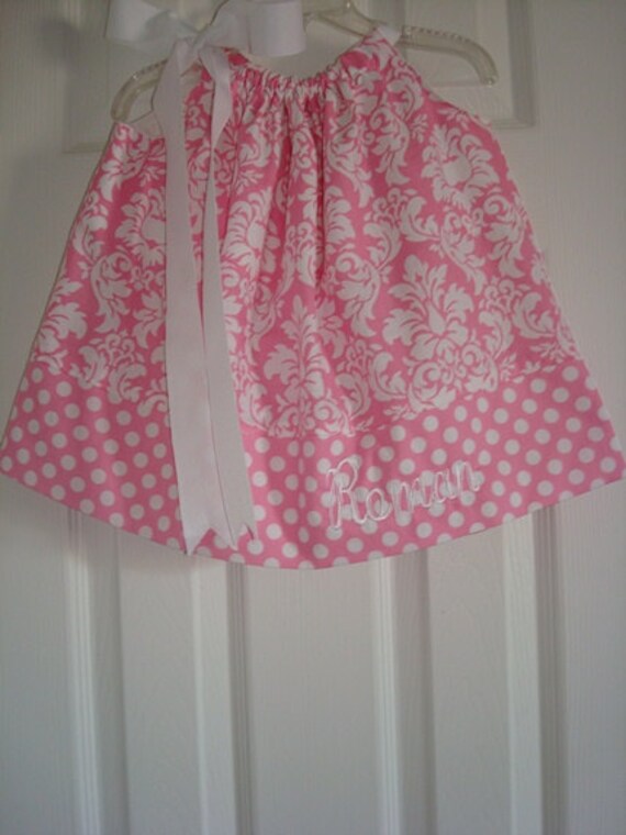 Items similar to Roman Personalized Pillowcase Dress Name or up to 3