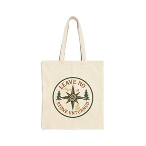 No Stone Unturned tote bag