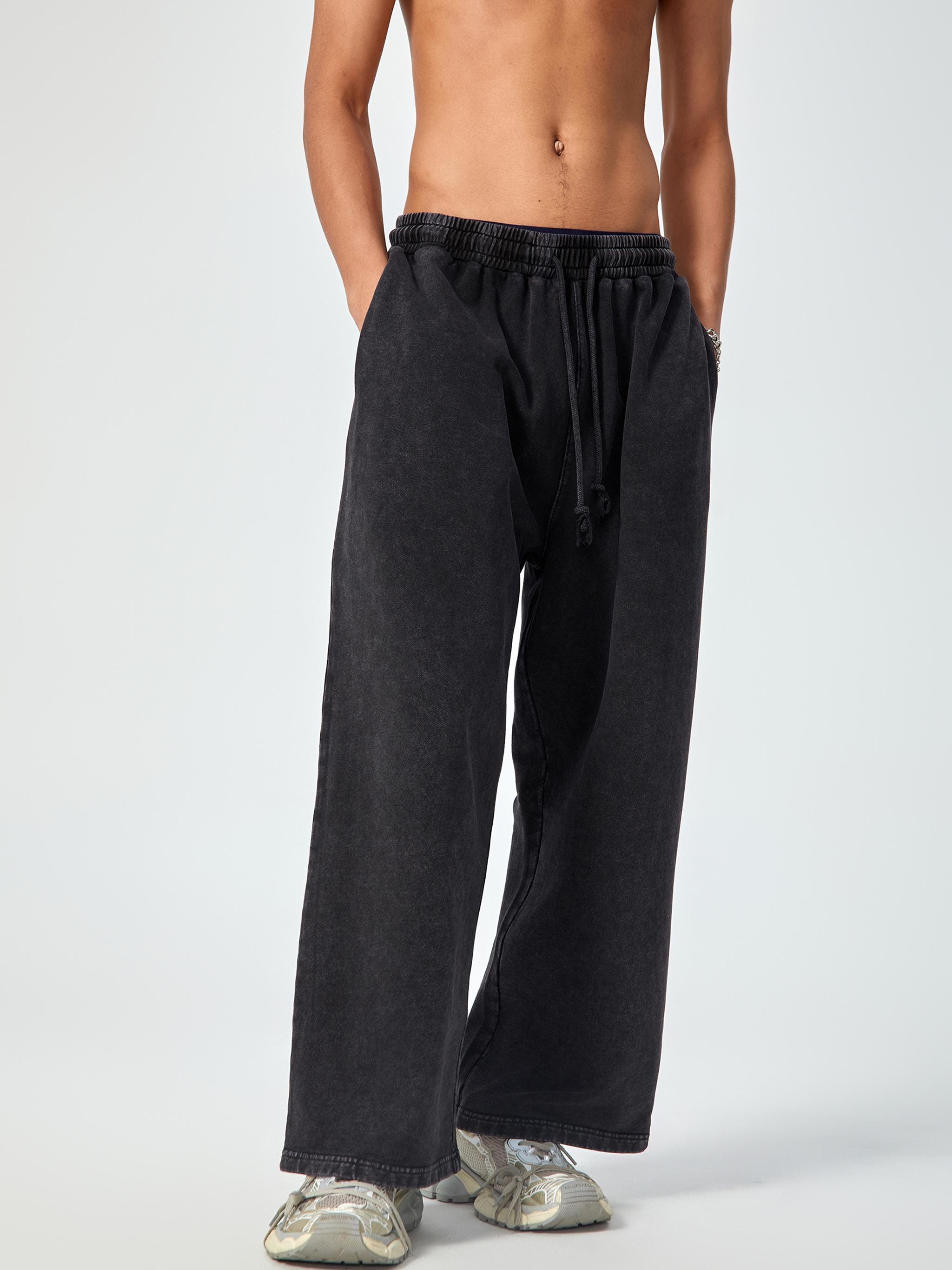 Vintage Straight Leg Sweat Pants - Vintage Sweatpants - Acid Wash Sweatpants