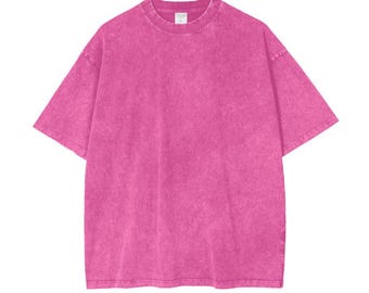 Acid Wash Oversize T-Shirt - Blank Oversized Tshirt- Custom Oversized TShirt - Men’s Shirt- Women’s Shirt
