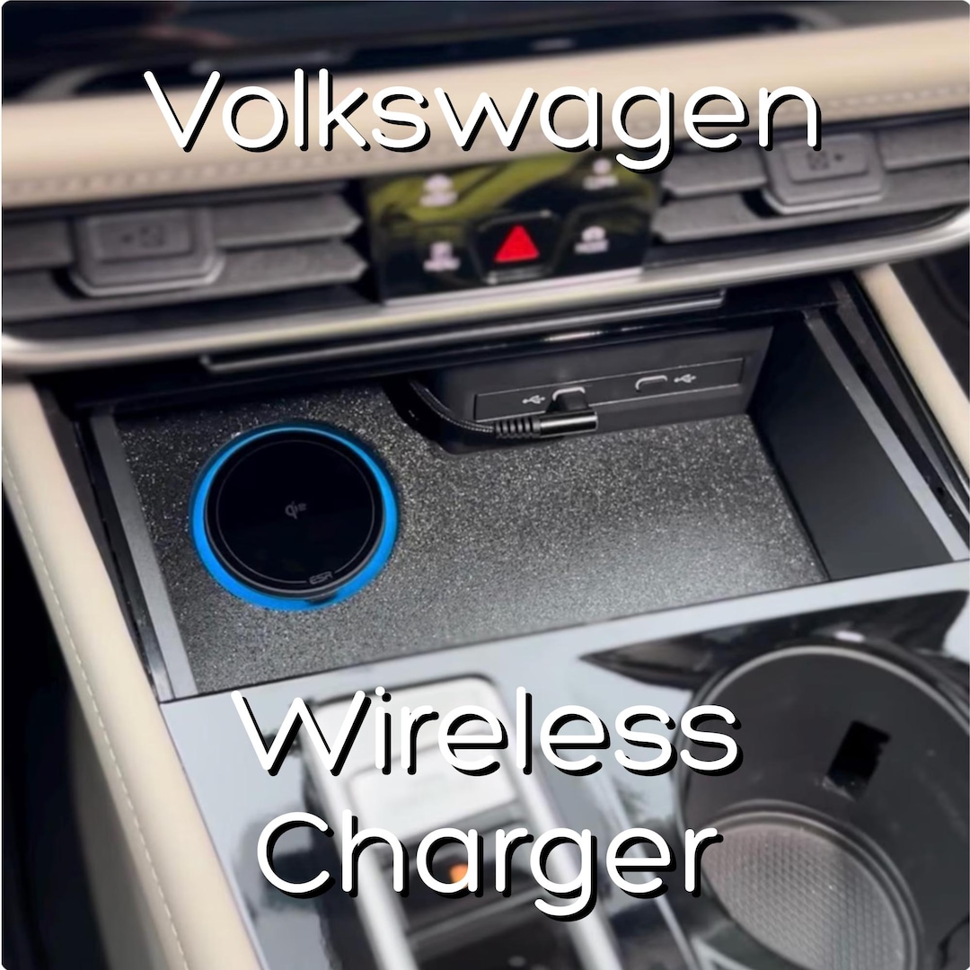 VW Wireless Charger Upgrade; Fan-cooled Magsafe, Fast Charging