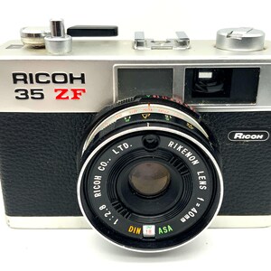 Ricoh 35 ZF ブラック トイカメラ 1970s Ricoh Compacts, part 1: the Ricoh 35 ZF – James Cockroft