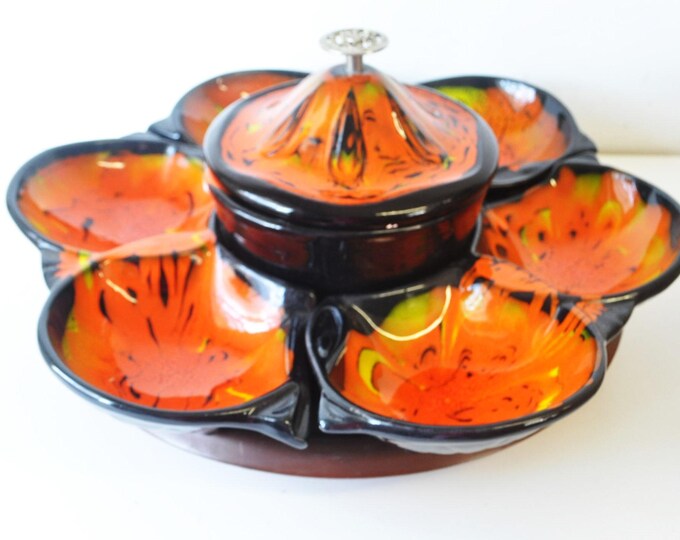 California Pottery Lazy Susan