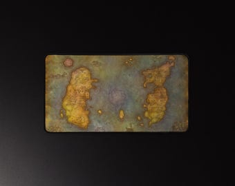 Azeroth World Map Desk Mat – Epic WoW-Inspired Anti-Slip Gaming Mouse Pad