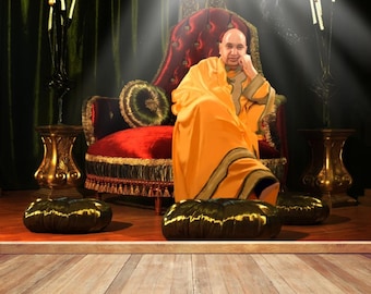 Jai Guruji Shukrana Wallpaper Mural – Divine Blessings for Spiritual Spaces