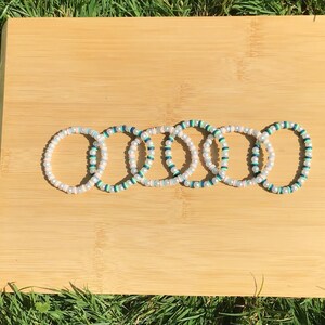 Clay Bead Bracelet With Pearl Jewelry For Summer Bracelets for Gift for Friends Birthday Jewelry