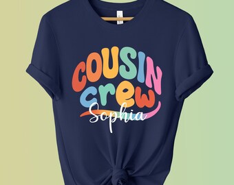 Custom Cousin Crew Shirt: Family Reunion Matching Tee