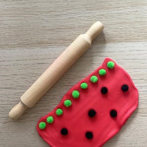 Watermelon play dough kit
