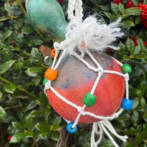 Gourd Water Bottle.  Holds 1 liter of water