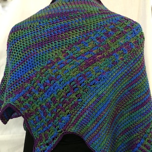 Pattern: Santa Fe Shawl - A Tunisian Crochet Pattern