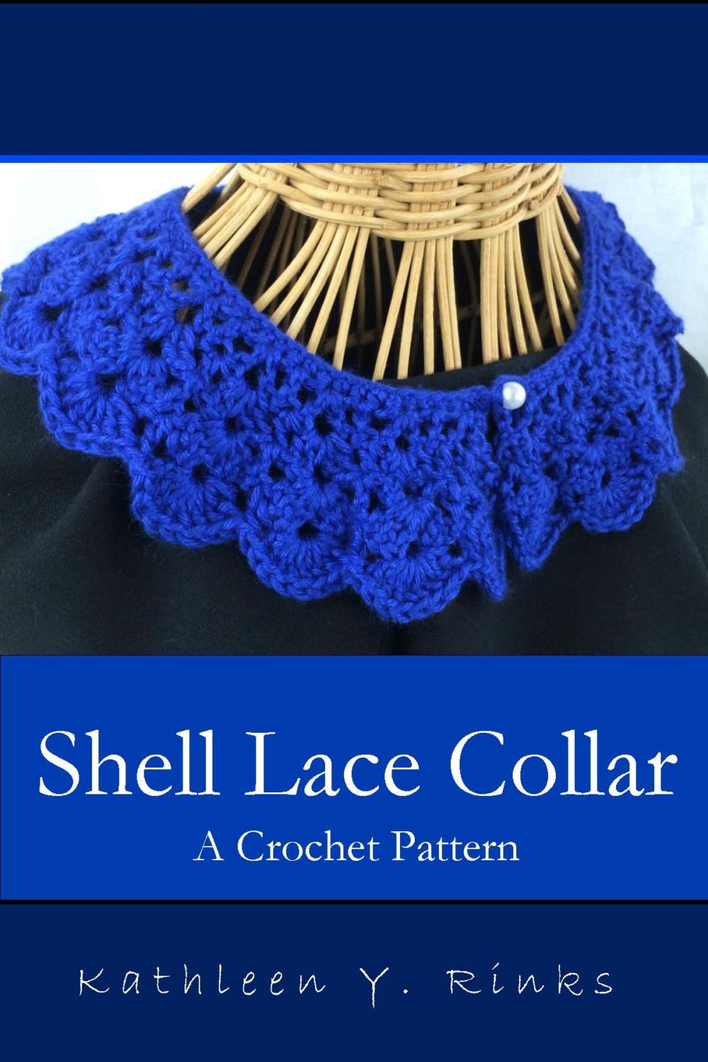 31 Crochet Collar Patterns with Spider Web, Lace, and Strawberry Styles 28 Pattern: Shell Lace Collar