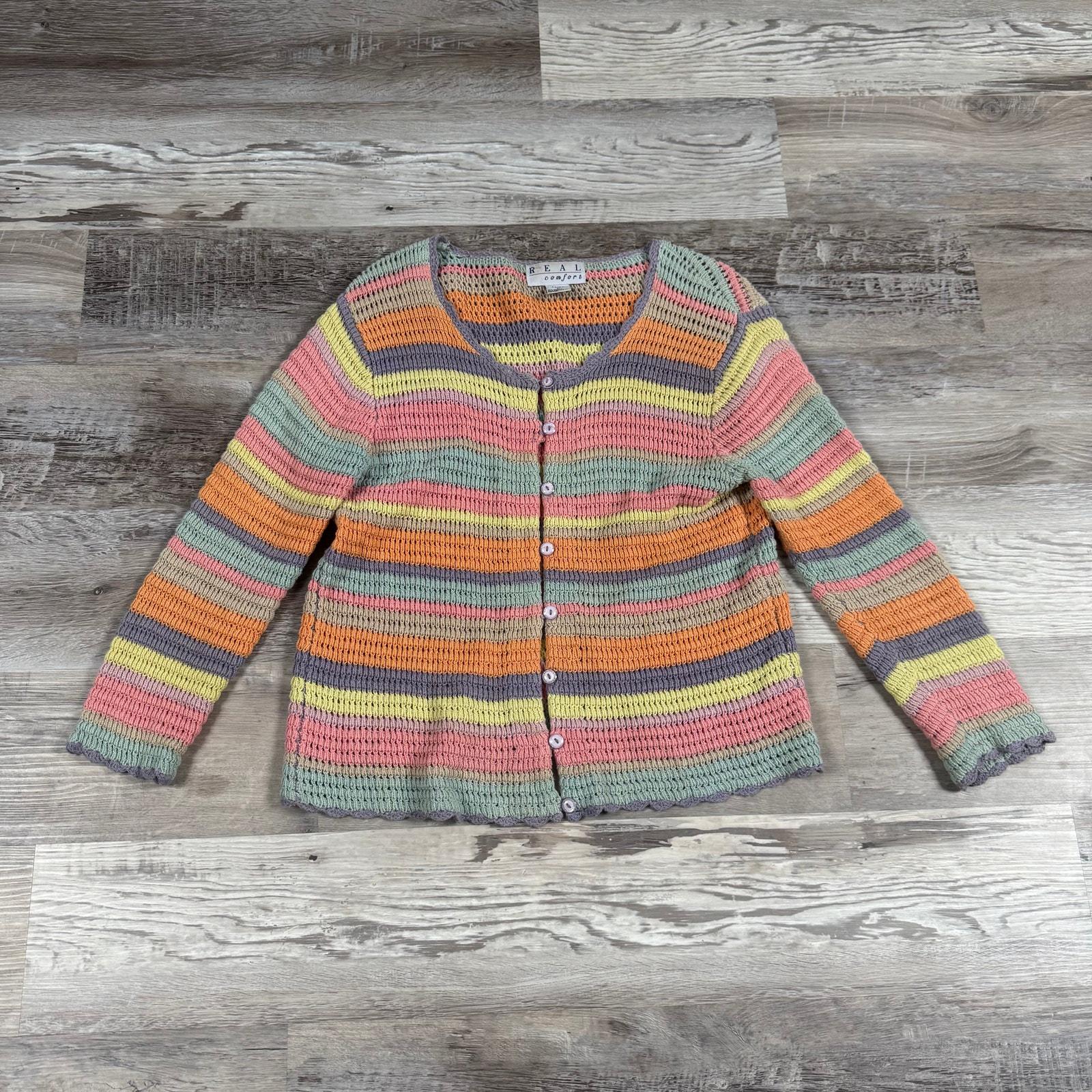 Vintage Crochet Ramie Cotton Cardigan - Etsy