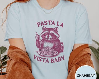 Spaghetti shirt, Pasta la vista baby, Comfort Colors®, Unisex Tshirt, size s-4XL, Funny tee