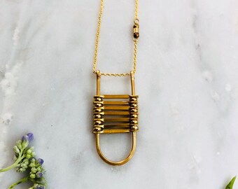 Gold Ladder Necklace